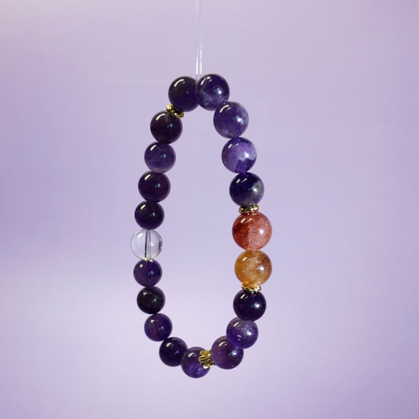 Veil Walker | Amethyst Healing Bracelet