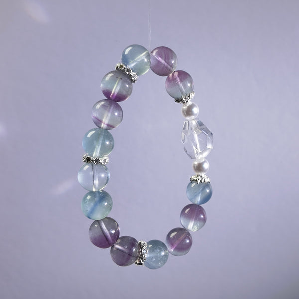 Chaos Tide |  Fluorite Healing Bracelet——"Hear the tide in the abyss."